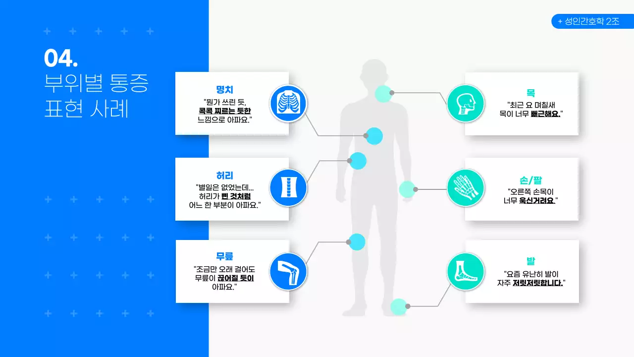 파란색의 간호학과 과제/발표용
