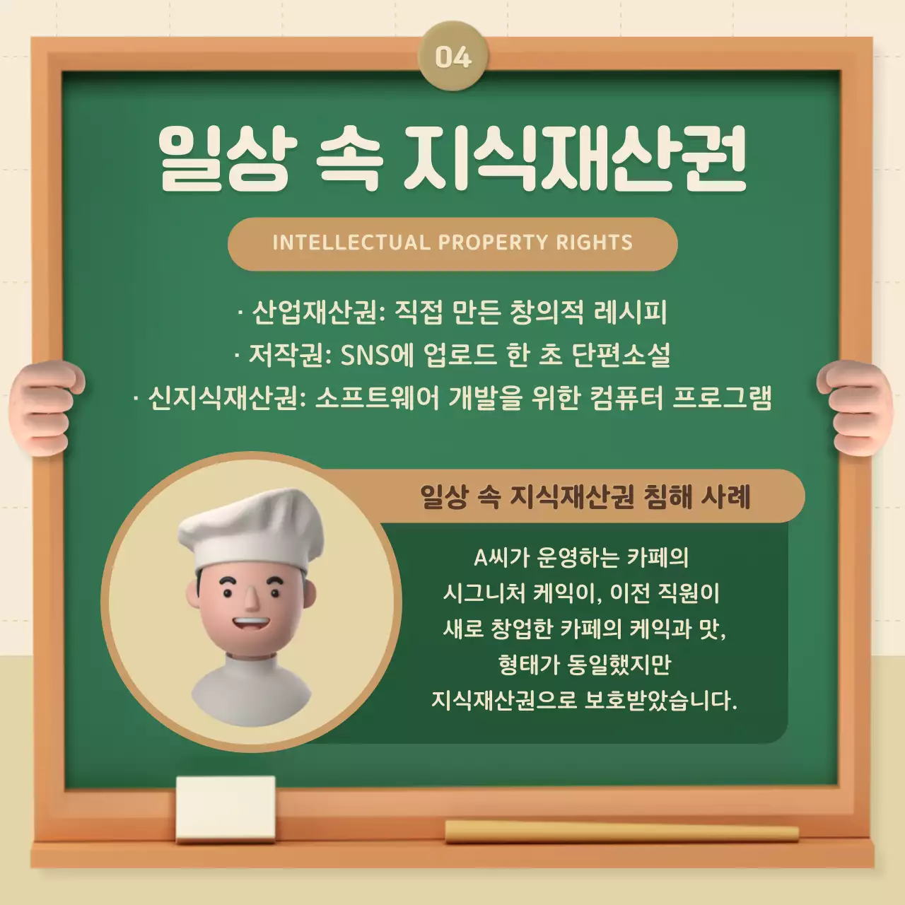 베이지톤의 3d 입체적인 지식재산권 소개