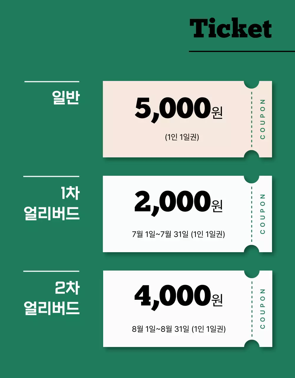 주황색과 녹색의 외식 창업 박람회 소개  