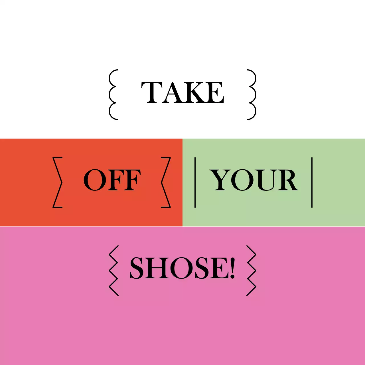 다채로운 컬러의 귀여운 텍스트 스타일