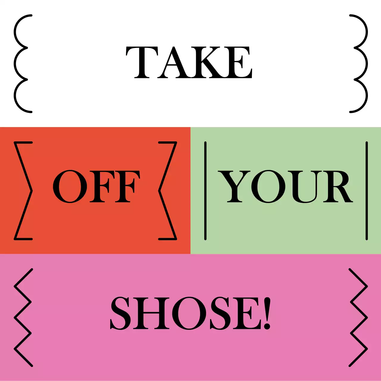 다채로운 컬러의 귀여운 텍스트 스타일