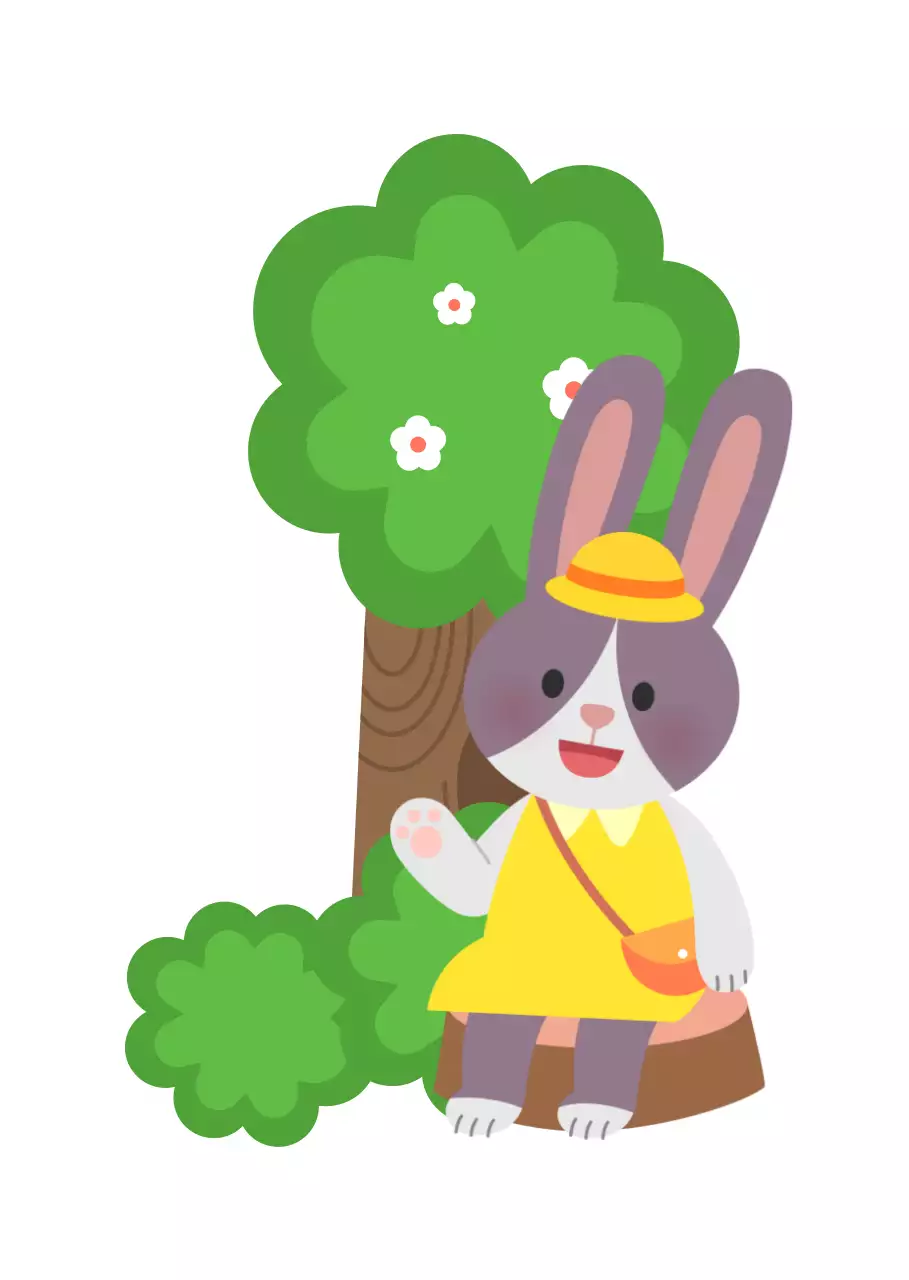 다양한 색깔 숲속 컨셉의 유치원 게시판 꾸미기