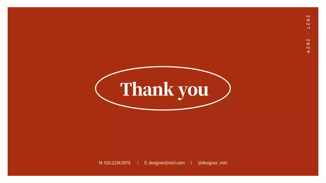 레드톤의 원형 포인트 디자인 포트폴리오 