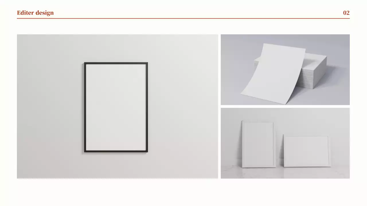 레드톤의 원형 포인트 디자인 포트폴리오 