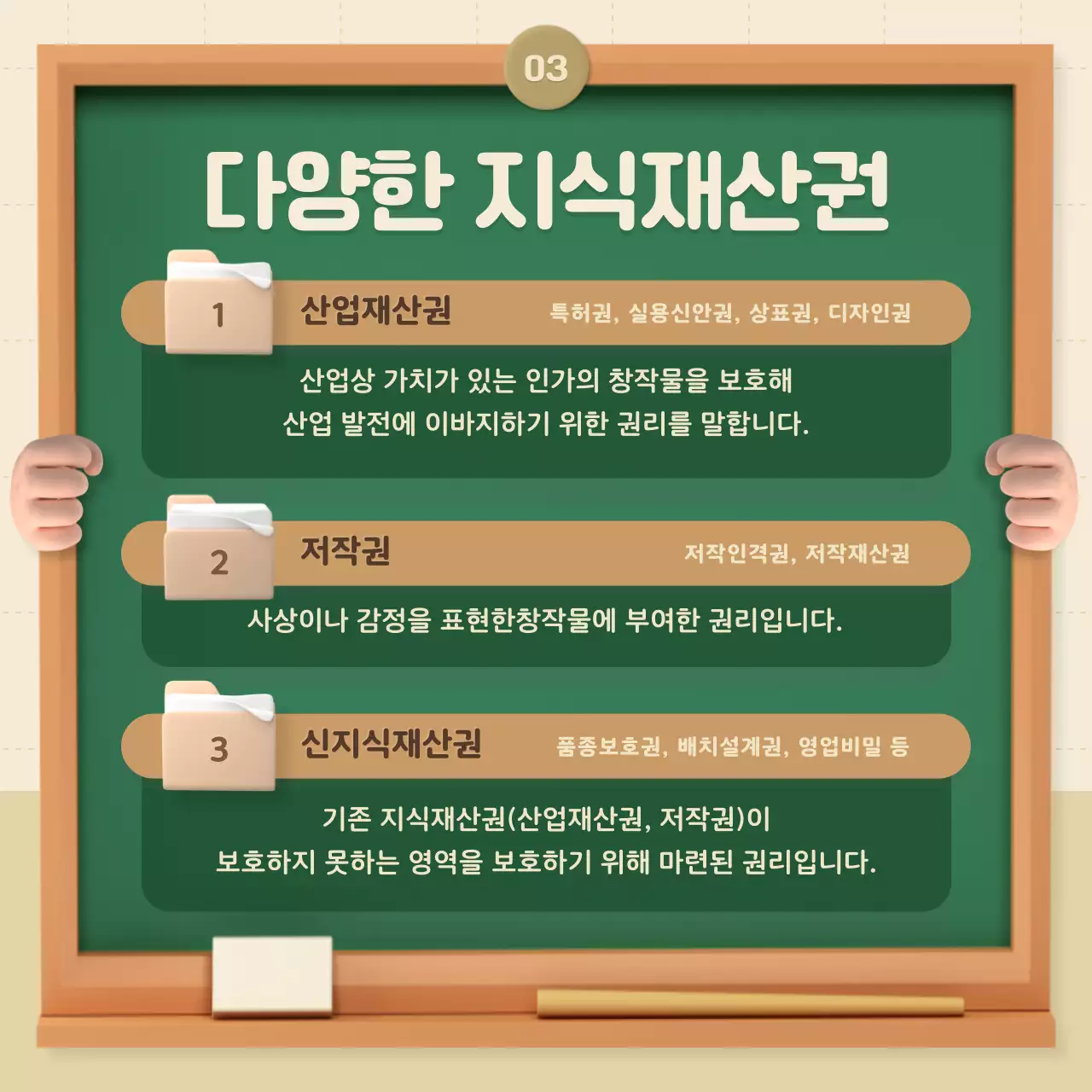 베이지톤의 3d 입체적인 지식재산권 소개