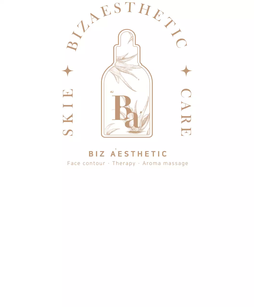 에스테틱 아로마 마사지샵 화장품 티셔츠 