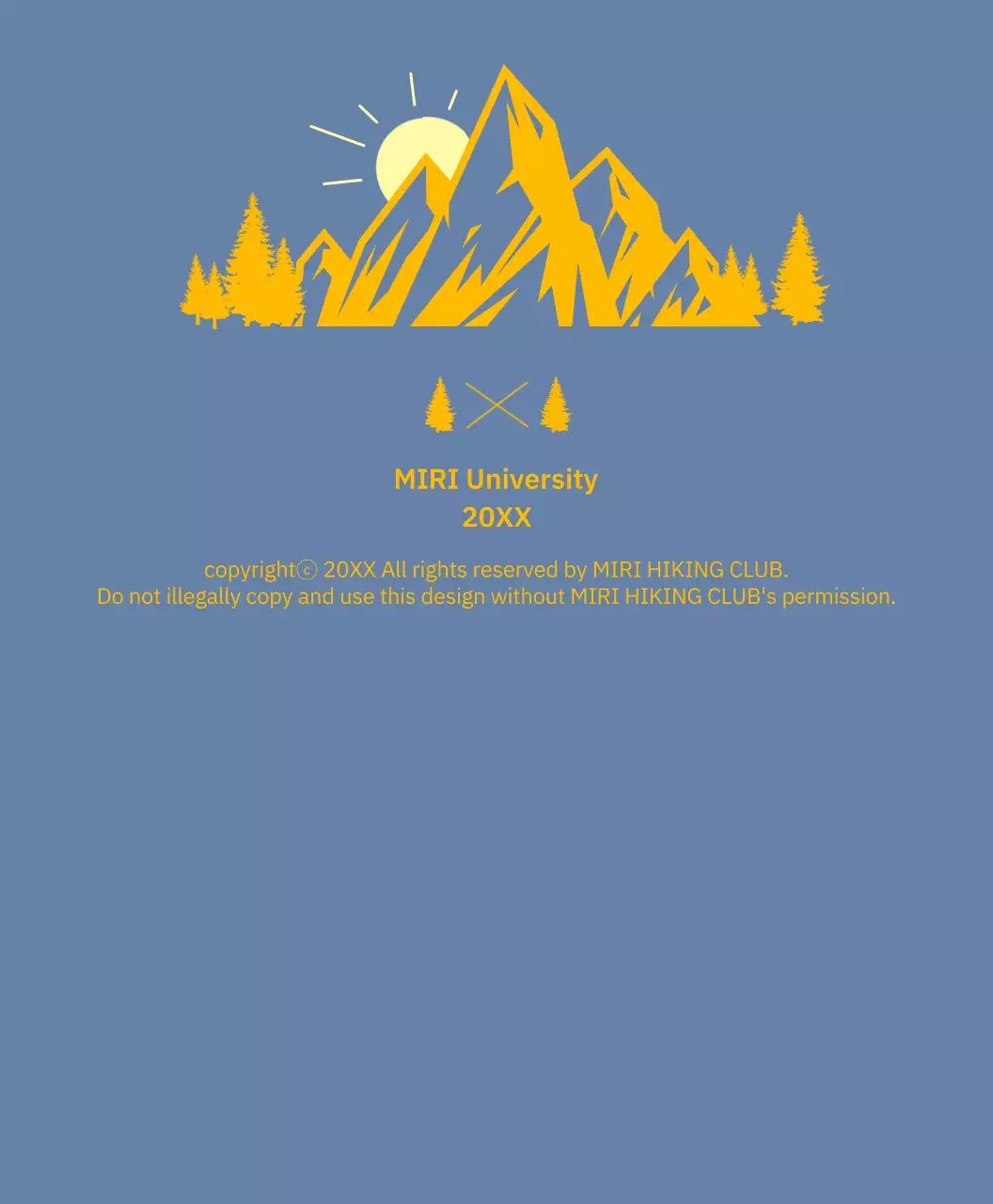 산이 그려진 레터링 등산동호회 후드집업