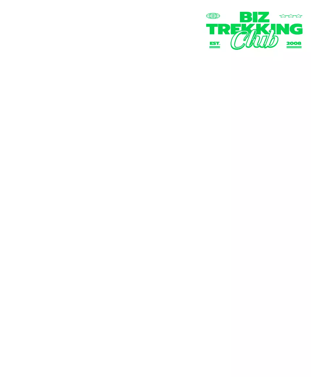 초록색과 하얀색의 힙한 산 캐릭터 컨셉 산악회 모임 단체 티셔츠