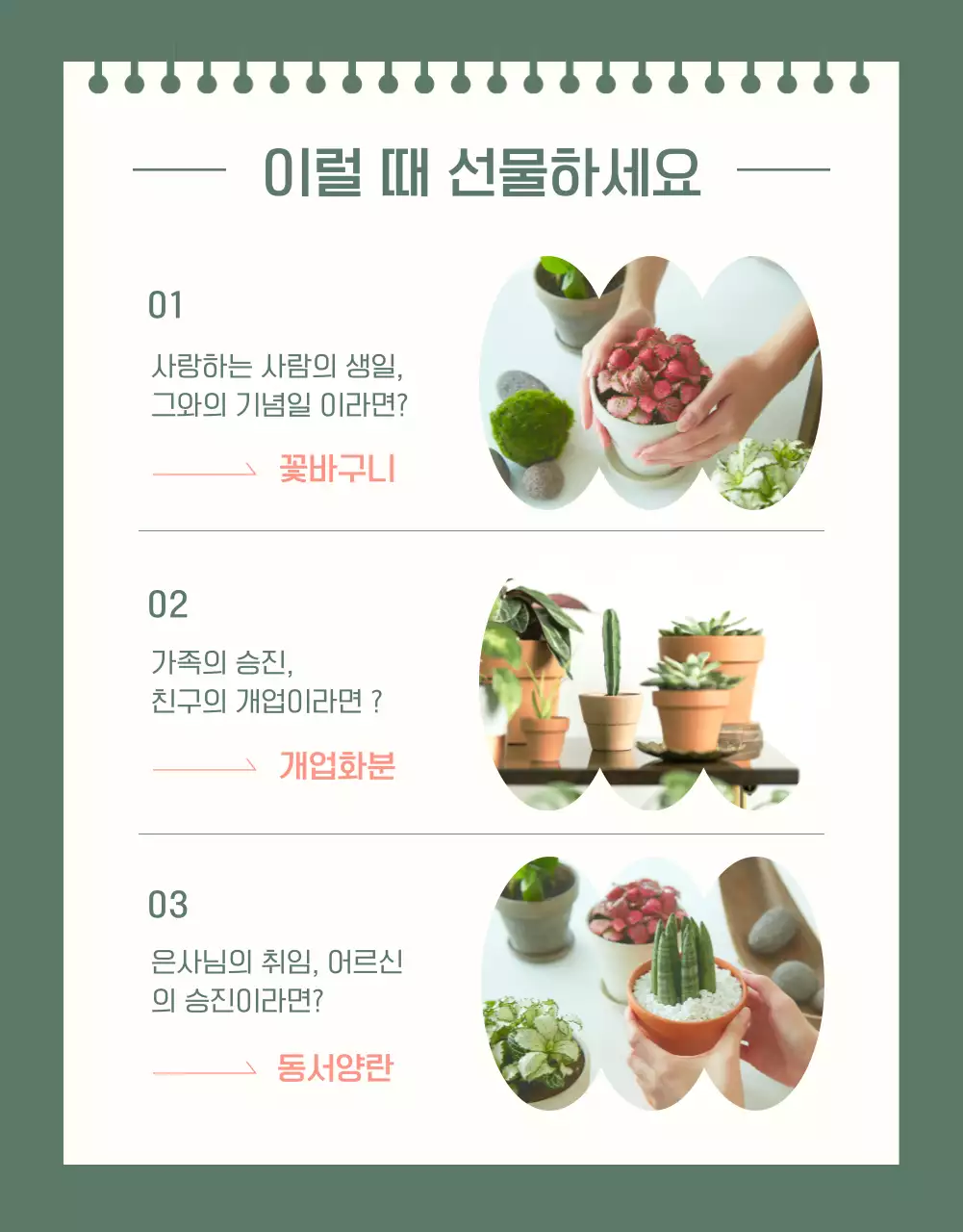 분홍색의 심플한 꽃배달 서비스