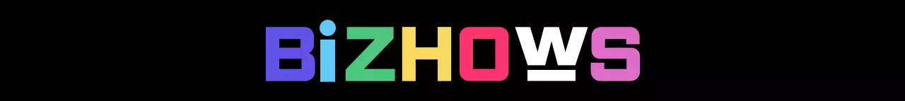 무지개 컬러의 포인트가 들어간 심플한 텍스트 로고 스타일 회사 판촉