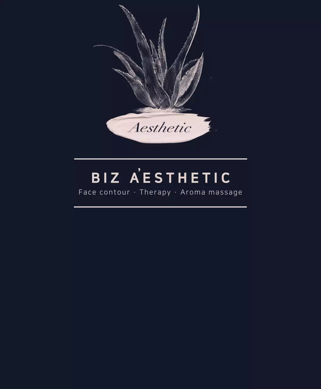 에스테틱 아로마 마사지샵 화장품 티셔츠 