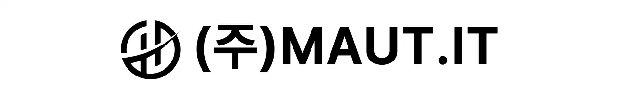 단순한 검정색의 심플모던한 심볼 로고 스타일 회사 홍보용 