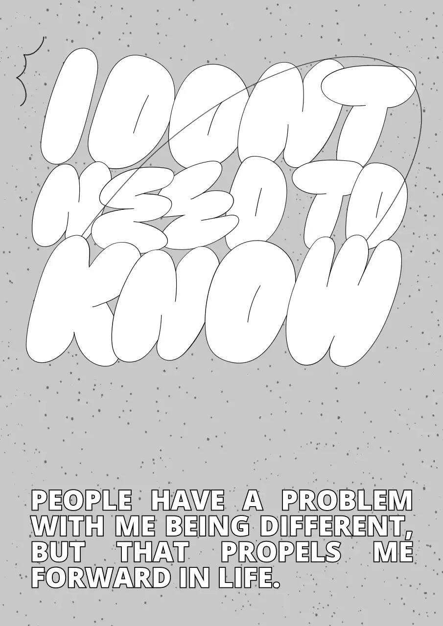 흰색과 회색의 캘리그래피 인테리어용 포스터