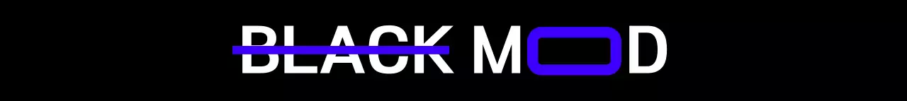 검정색과 하얀색 남색의 심플하고 힙한 텍스트 로고 스타일 스튜디오 판촉 및 홍보