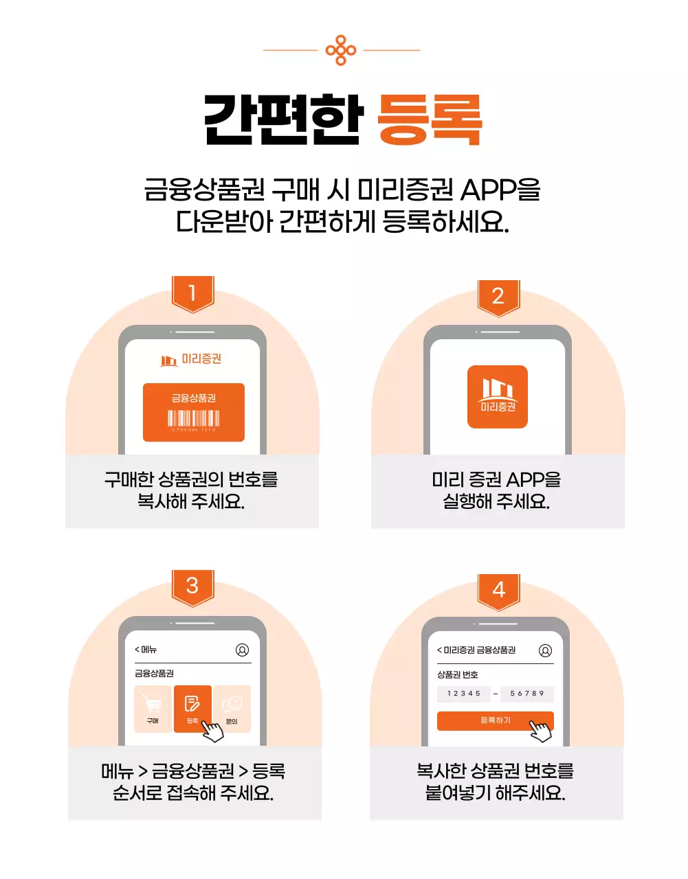 주황색의 심플한 증권회사 새해 금융 이벤트 안내서