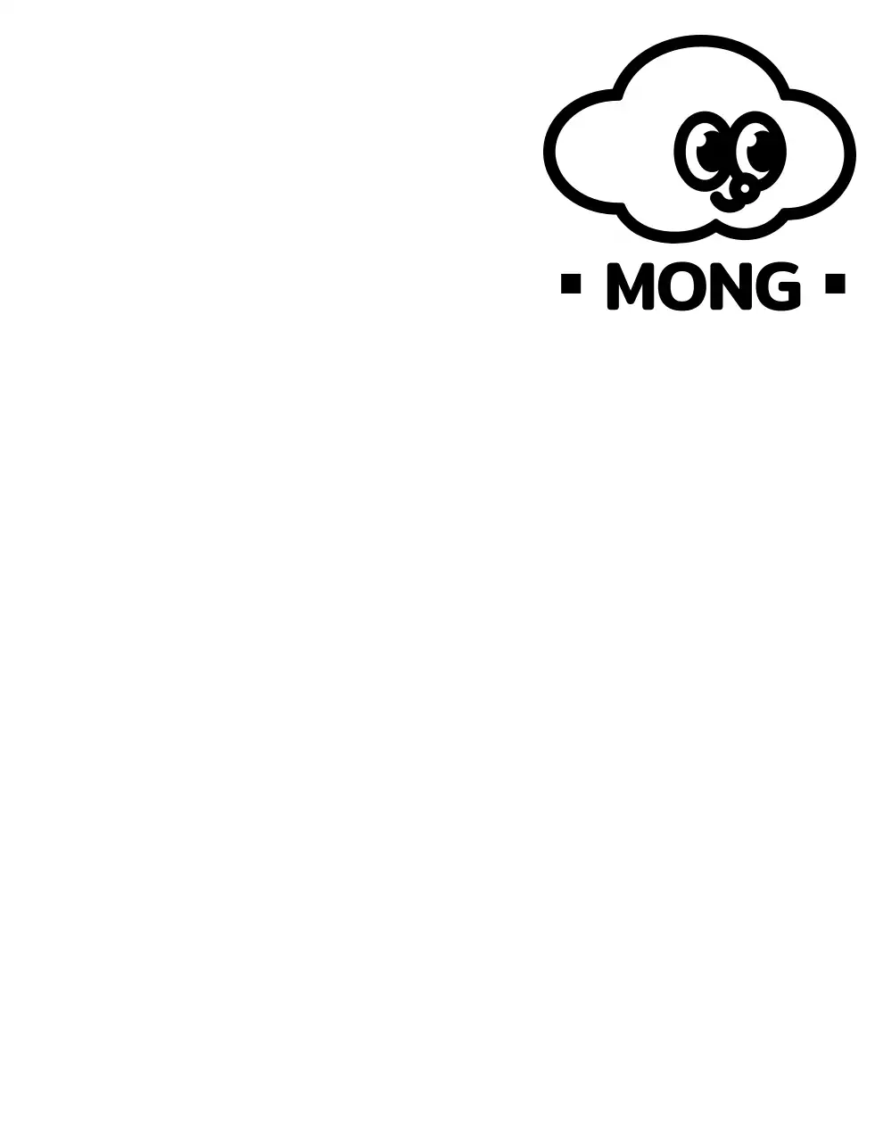 심플하고 귀여운 컵케이크 일러스트가 들어간 앰블럼 로고 스타일 카페