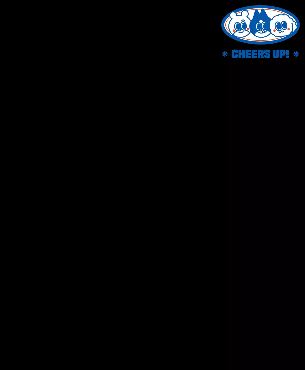 귀여운 캐릭터 컨셉의 심볼 로고