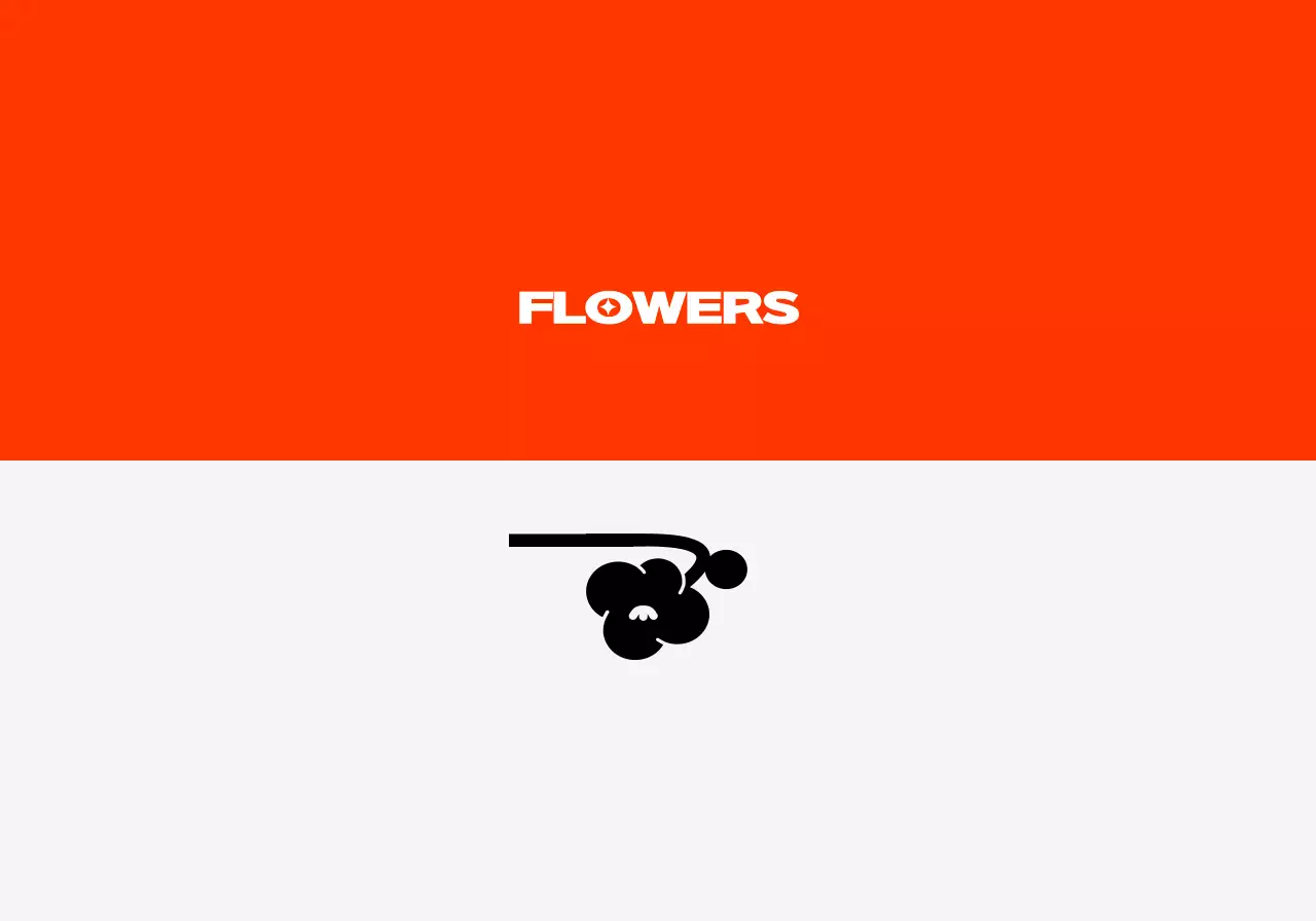 다채로운 컬러의 귀엽고 힙한 꽃 일러스트 스타일 개인굿즈용 