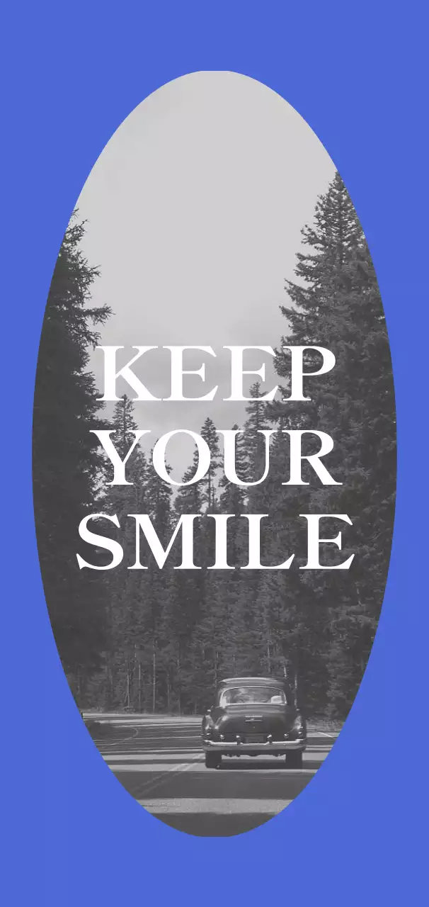 파란색과 흑백 사진이 있는 감성적인 굿즈