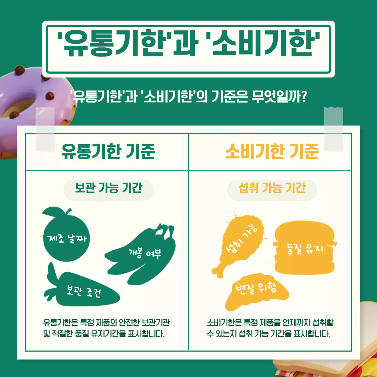 초록색의 깔끔하고 신뢰감을 주는 정부 정책 안내