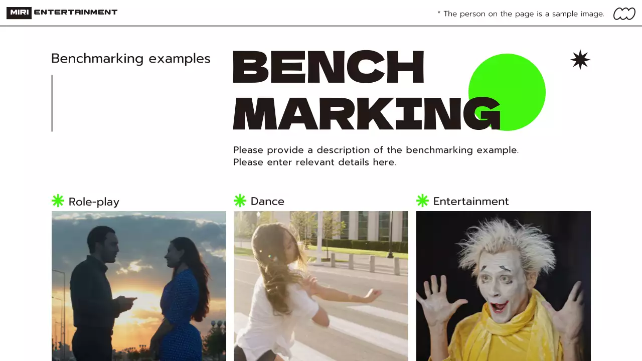 형광 연두색의 심플한 숏폼 챌린지 프로모션 기획서