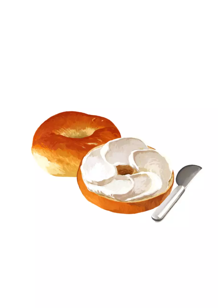 빨간색의 카페 관련 문구와 영업시간이 있는 카페 디자인