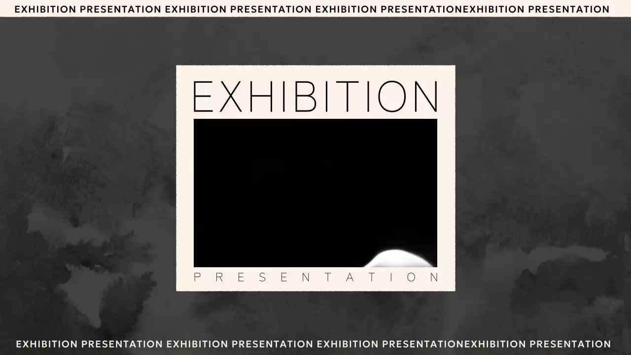 흑백 모노톤의 미니멀 공간 컨셉 전시 기획