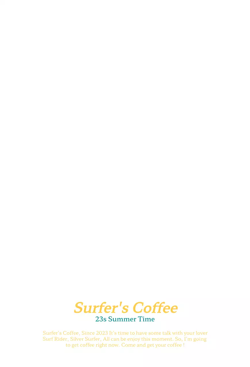 여름 바다 서핑 사진 카페 홍보