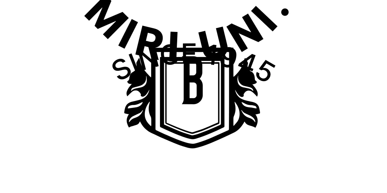 검정색의 대학교 심볼로고가 있는 단순한 학교 홍보용