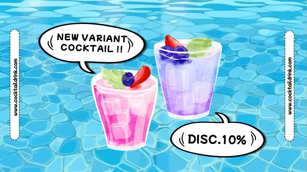 칵테일 음료 판매