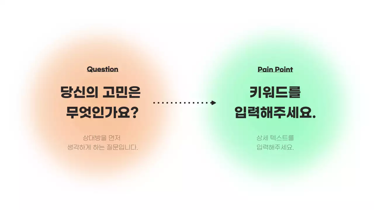 초록색 포인트의 심플한 마케팅 회사소개서