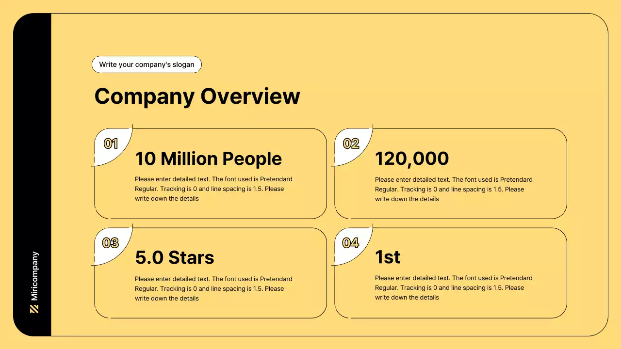 노랑색의 심플한 라인과 비즈니스 일러스트