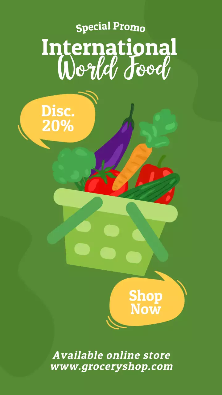 특별 프로모션 세계 음식의 날 세일