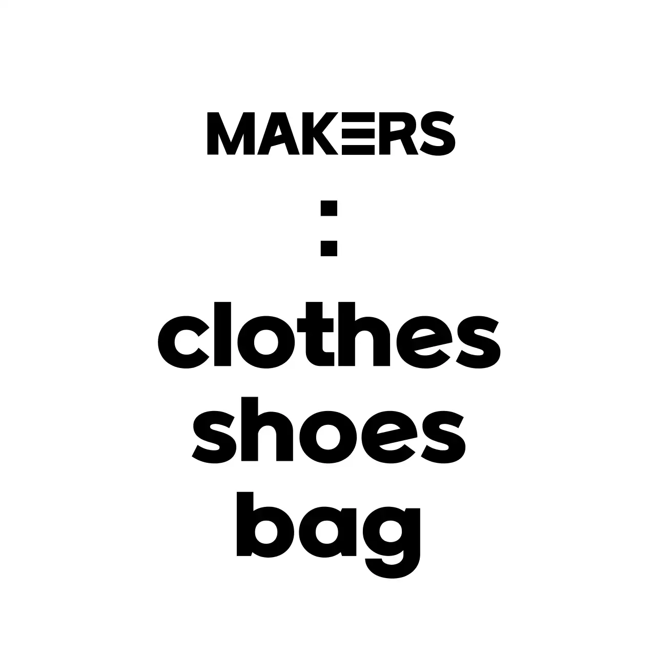 검정색의 편집샵 텍스트와 도형으로 이루어진 심플한 느낌의 매장 간판