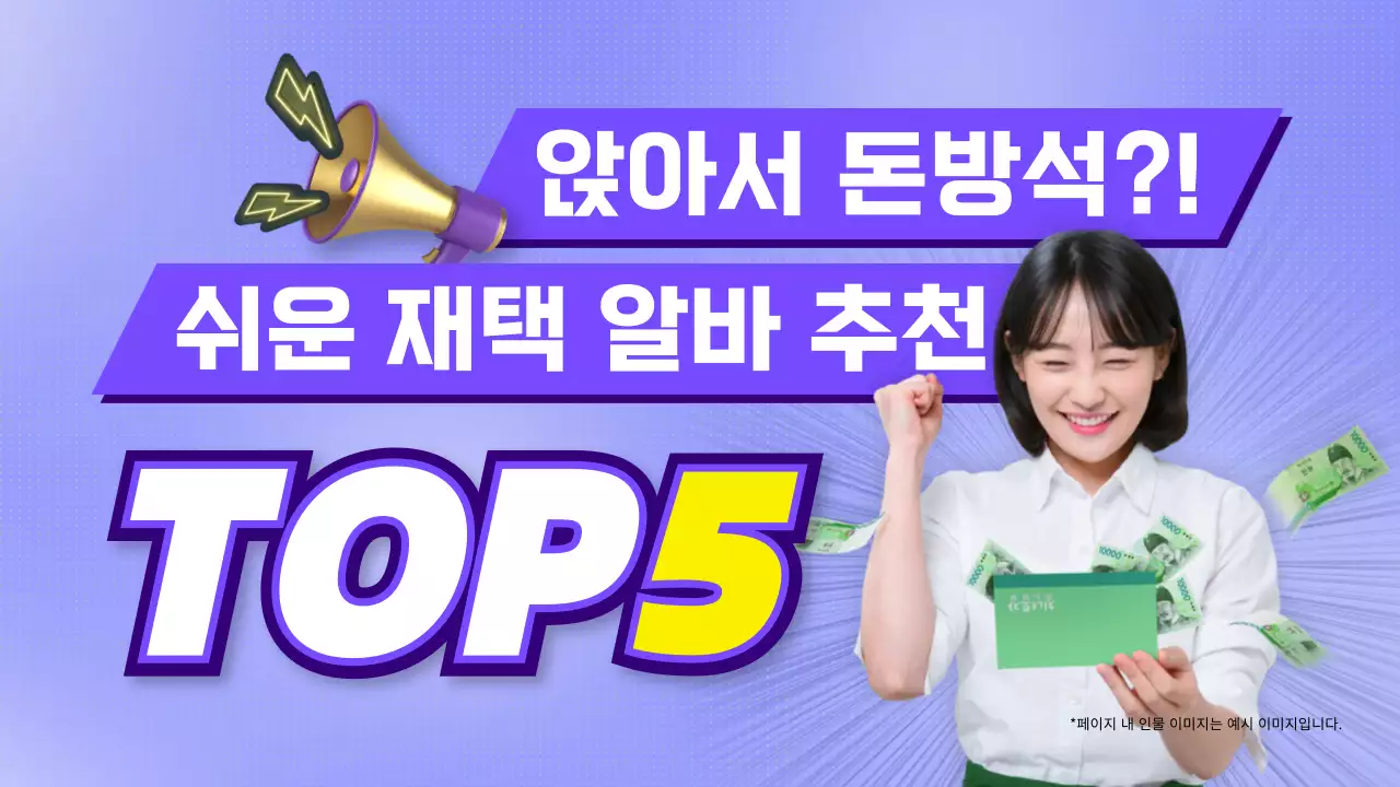 보라의 키치한 재택알바 안내서