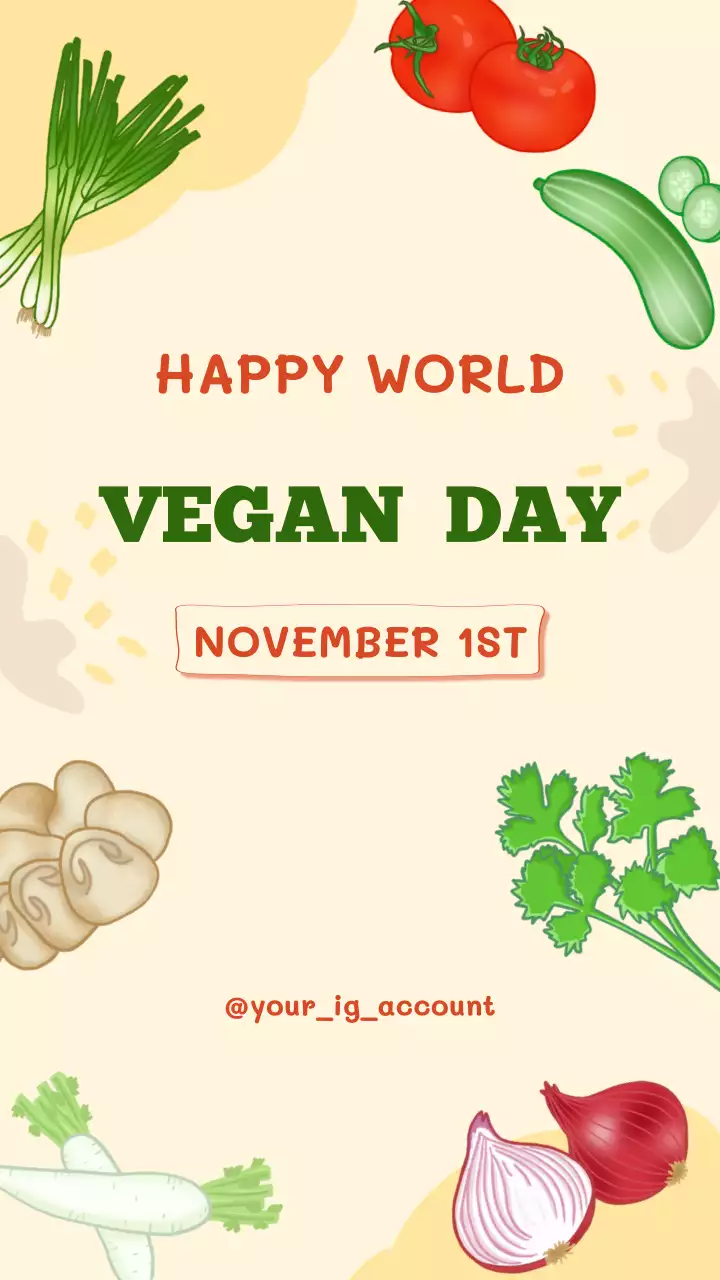 행복한 세계 비건의 날