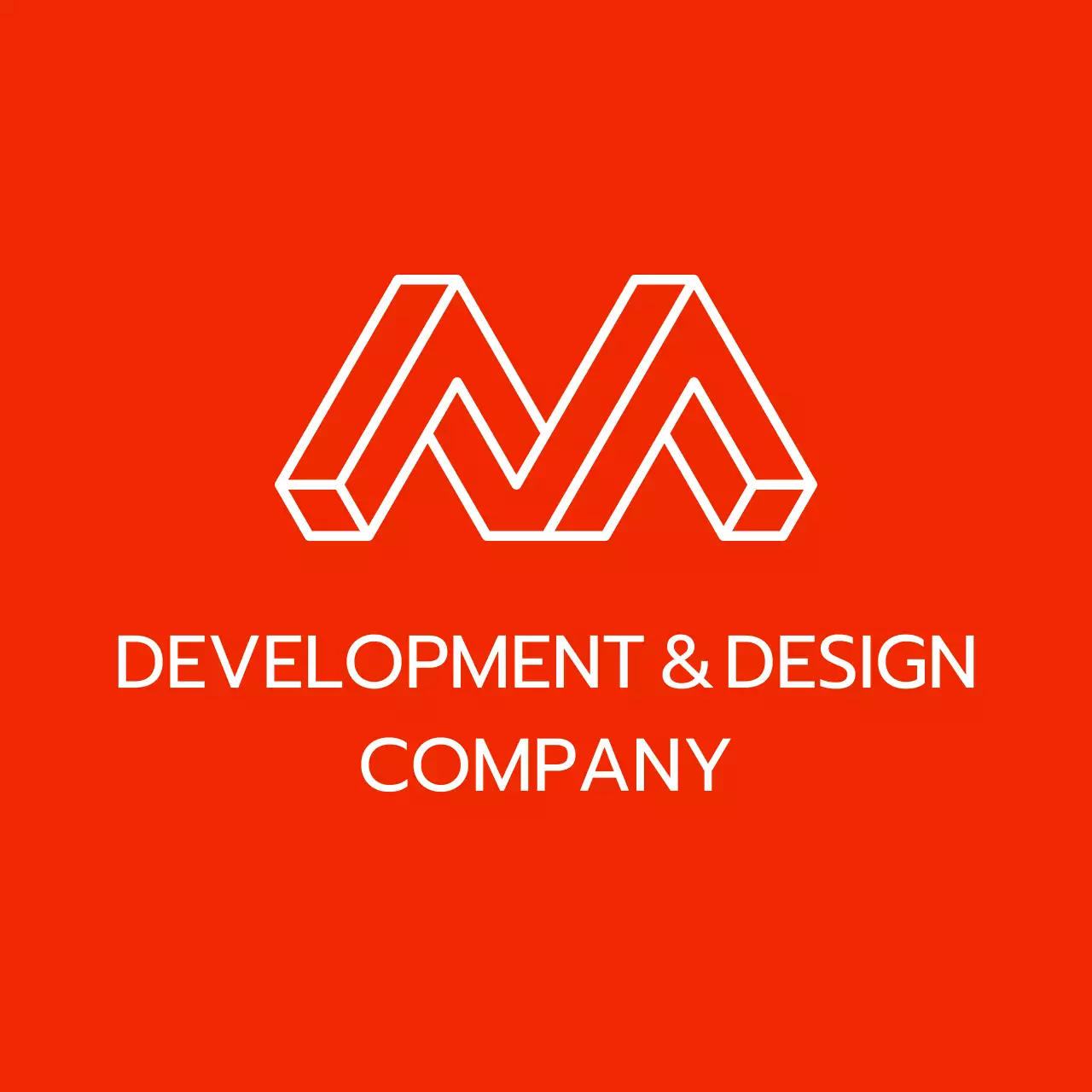 심플한 느낌의 디자인 회사 간판