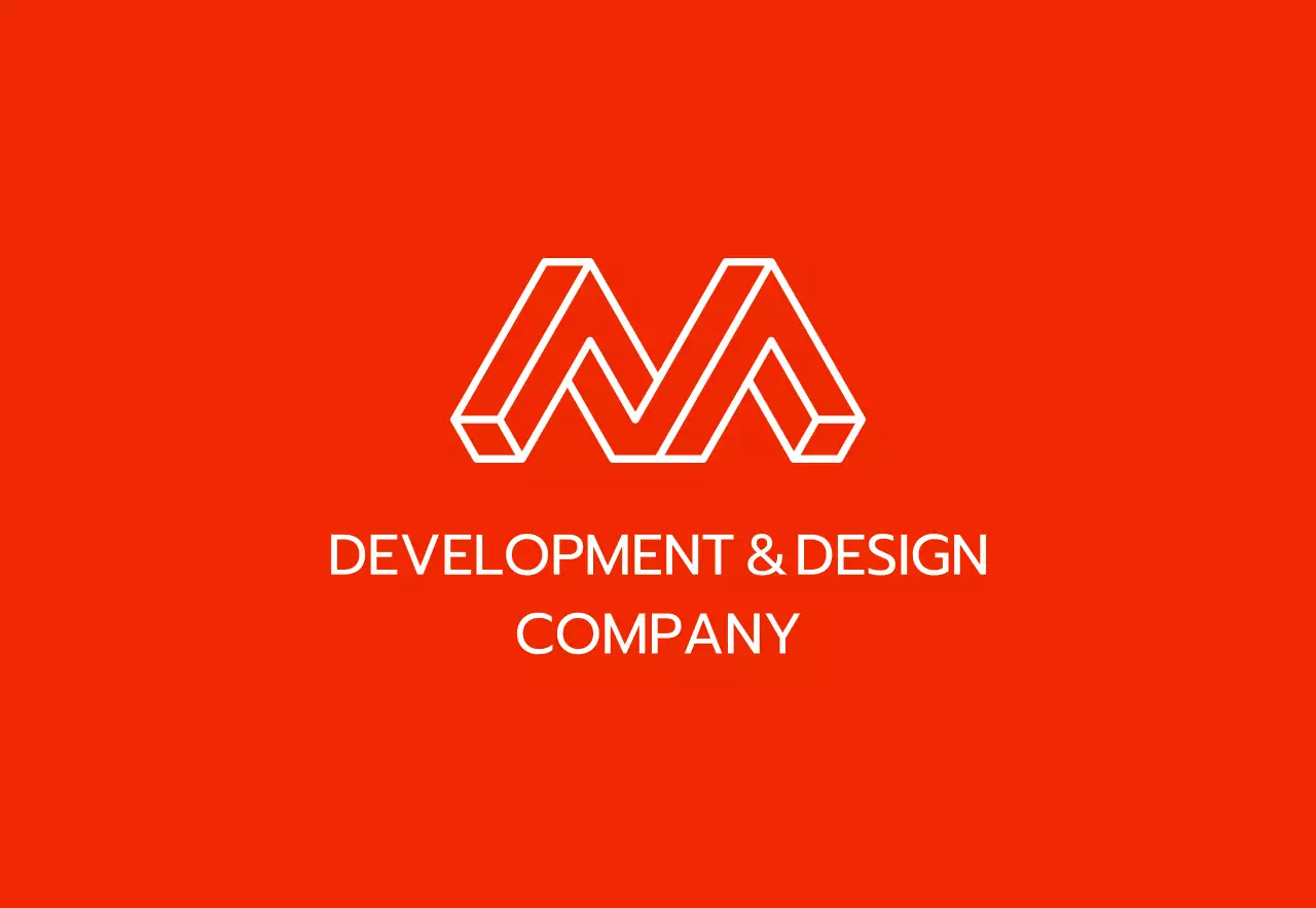 심플한 느낌의 디자인 회사 간판