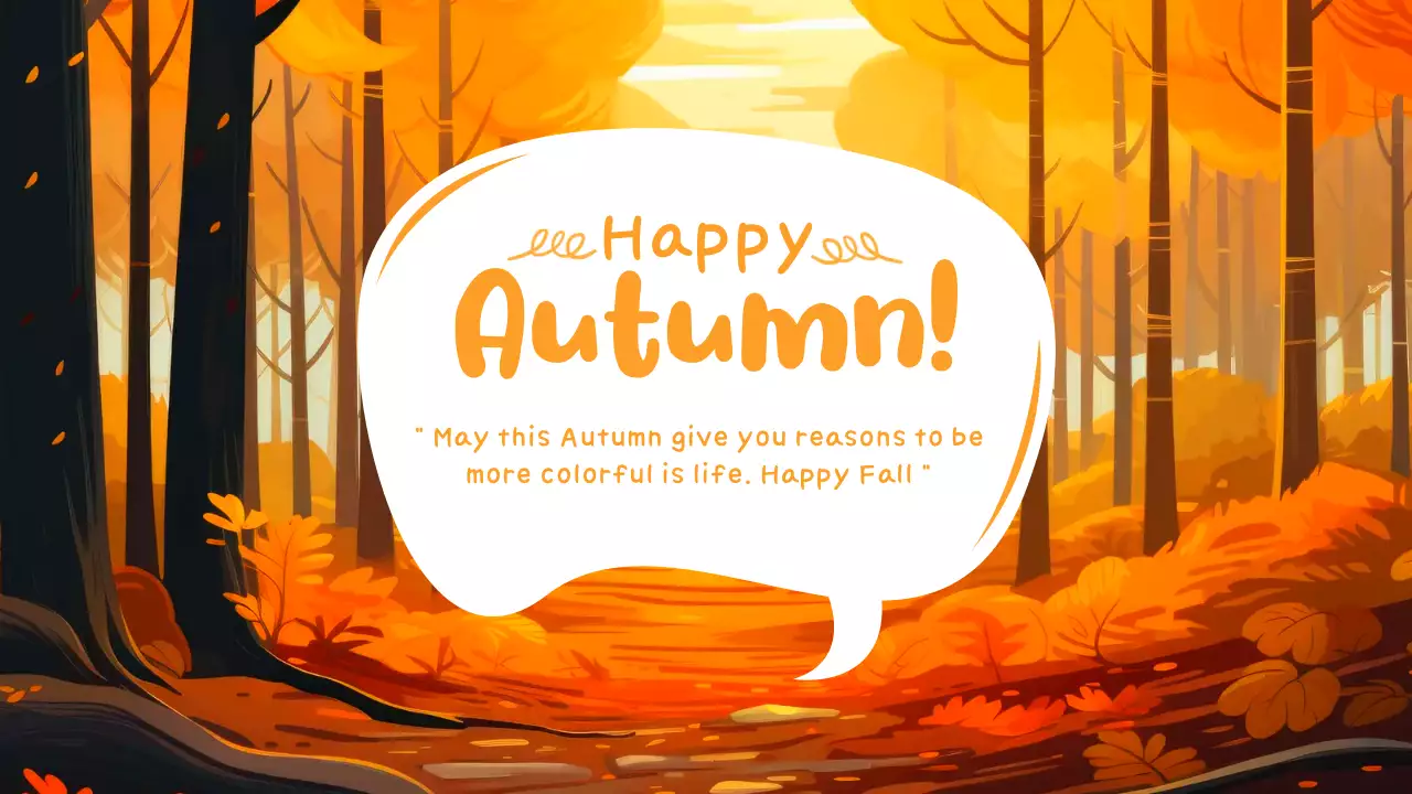 행복한 가을 인사