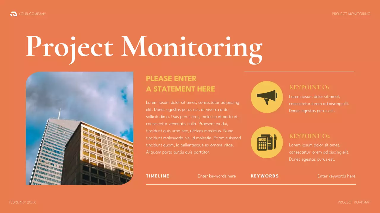 Tài liệu trình bày kế hoạch dự án hiện đại xanh