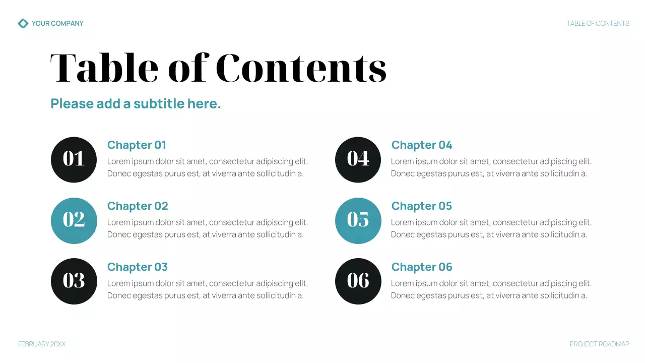Teal Modern Business Product Roadmap Presentation