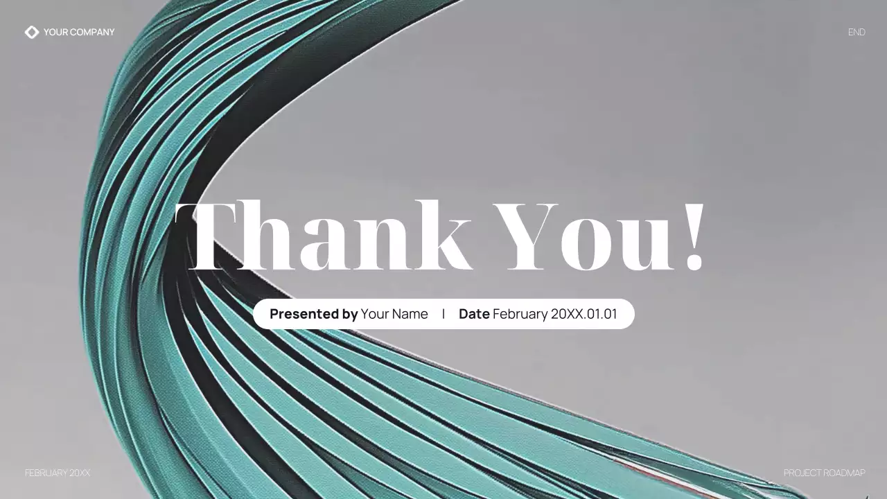 Teal Modern Business Product Roadmap Presentation