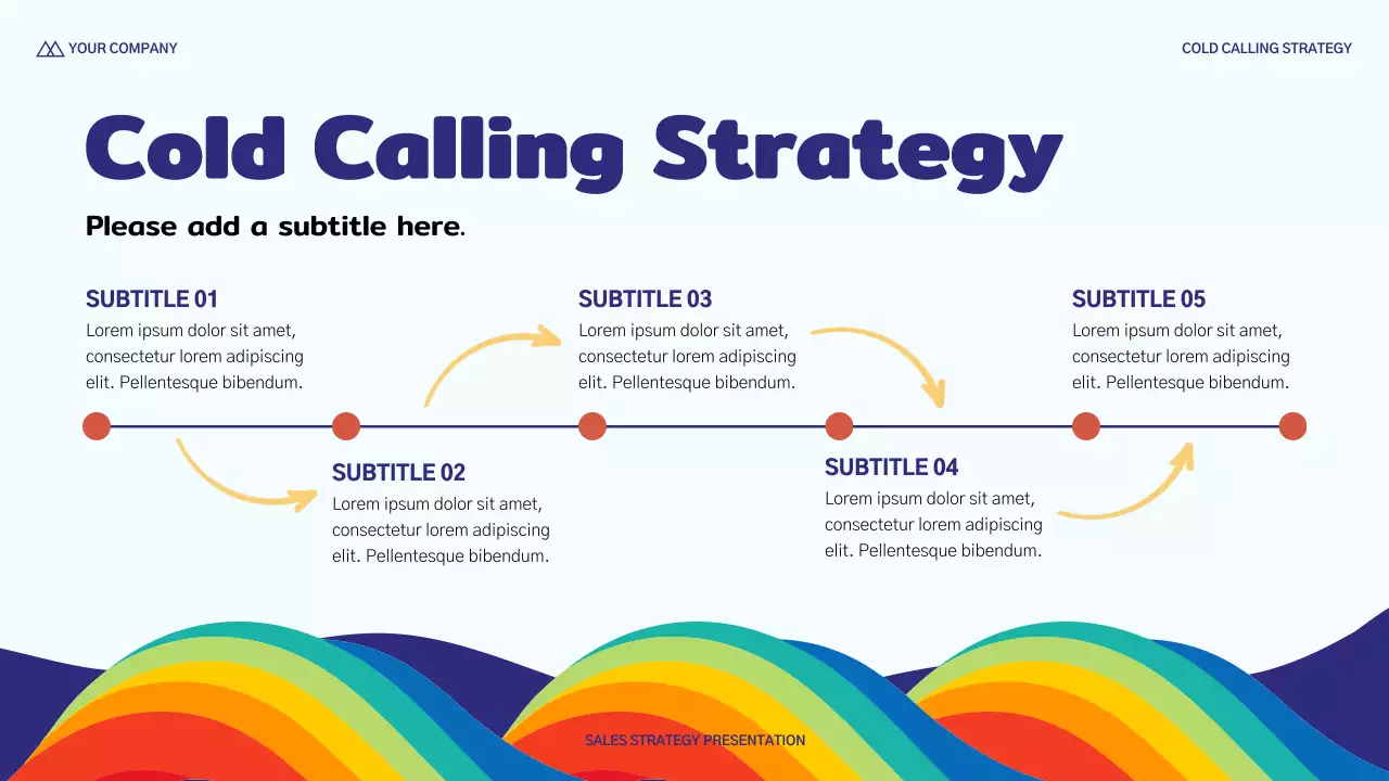 Blue Modern Sales Stratgy Presentation