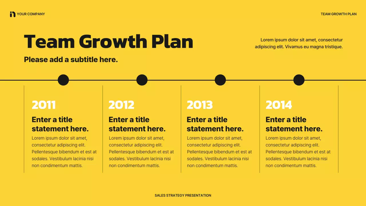 Black Modern Sales Strategy Presentation