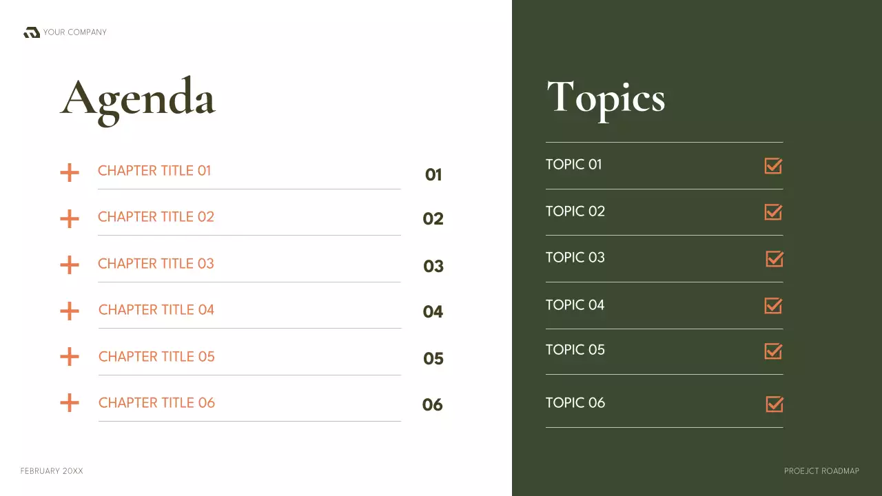 Tài liệu trình bày kế hoạch dự án hiện đại xanh
