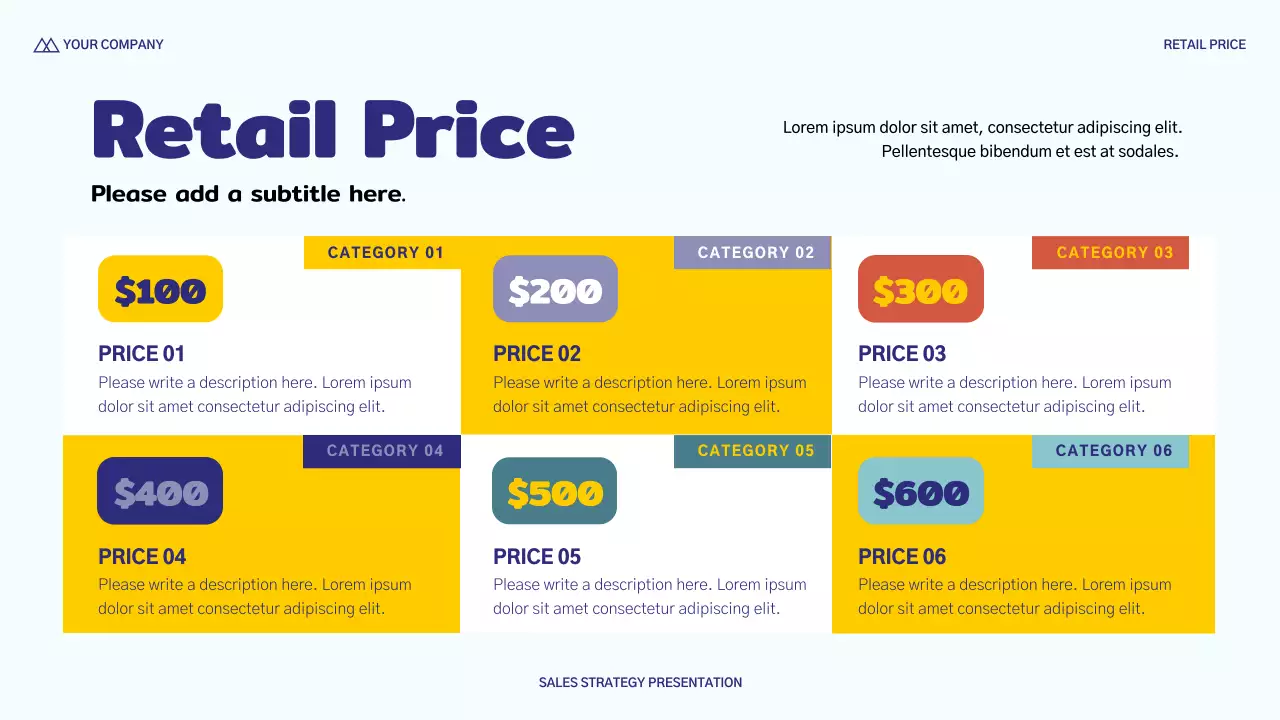 Blue Modern Sales Stratgy Presentation