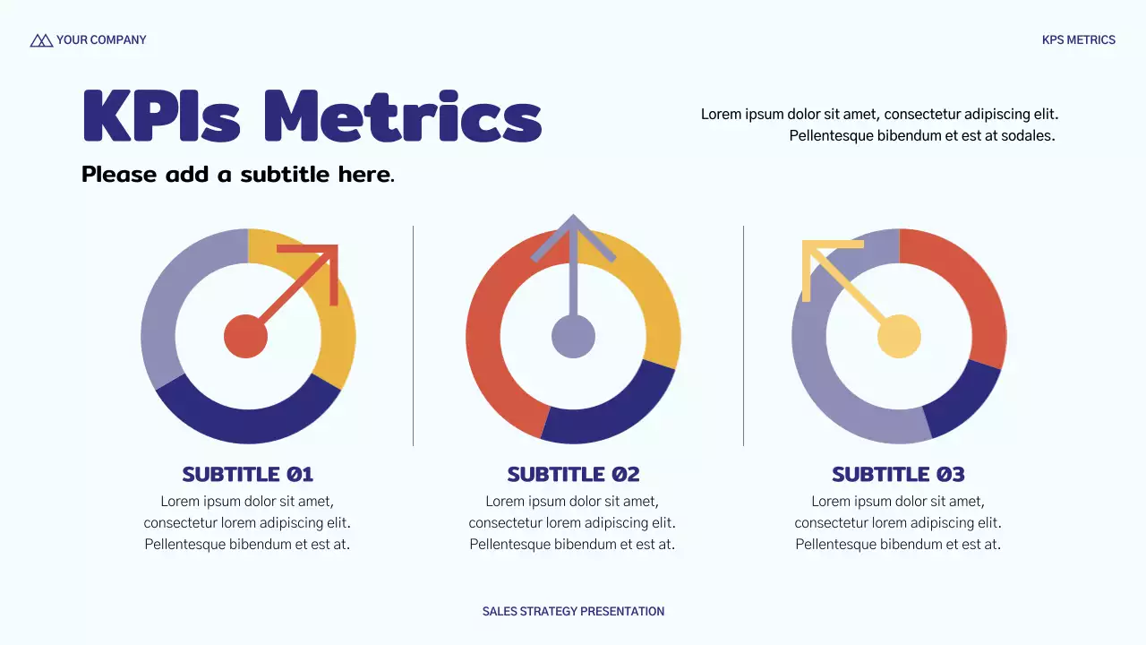 Blue Modern Sales Stratgy Presentation