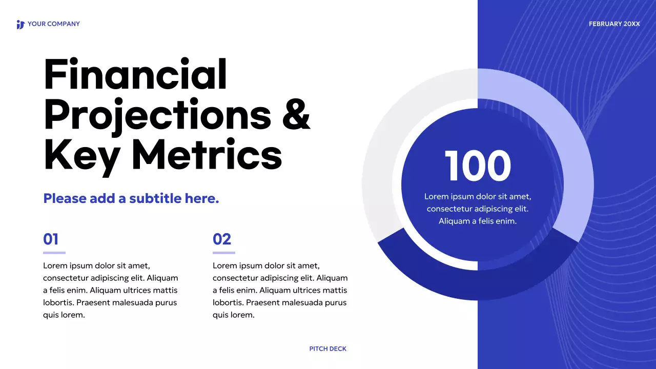 Blue Minimal Sales Pitch Presentation