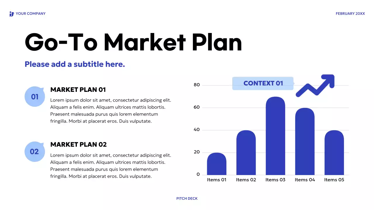 Blue Minimal Sales Pitch Presentation