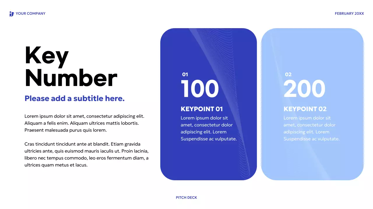 Blue Minimal Sales Pitch Presentation